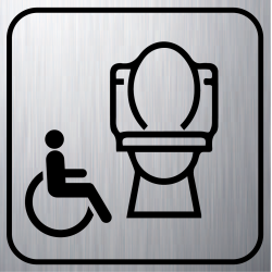 Logo Sanitaire WC Handicapé (PMR) -  