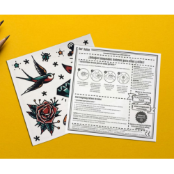 Tatouage Temporaire personnalisé -  