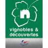 Adhésif Vignobles & découvertes -  