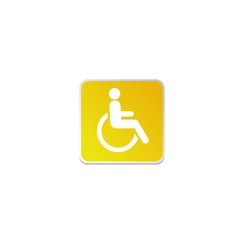 Logo Sanitaire Handi Couleur (PMR) - Logo Sanitaire Handi Couleur (PMR) -
