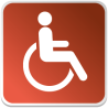 Logo Sanitaire Handi Couleur (PMR) -  