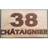 Enseigne Bâtiment Bois brut -  
