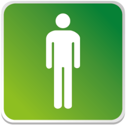 Logo Sanitaire Homme Couleur -  