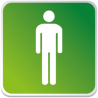 Logo Sanitaire Homme Couleur -  