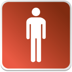 Logo Sanitaire Homme Couleur -  