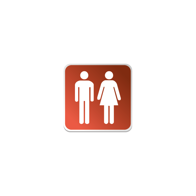 Logo Sanitaire Homme Femme Couleur - Logo Sanitaire Homme Femme Couleur -