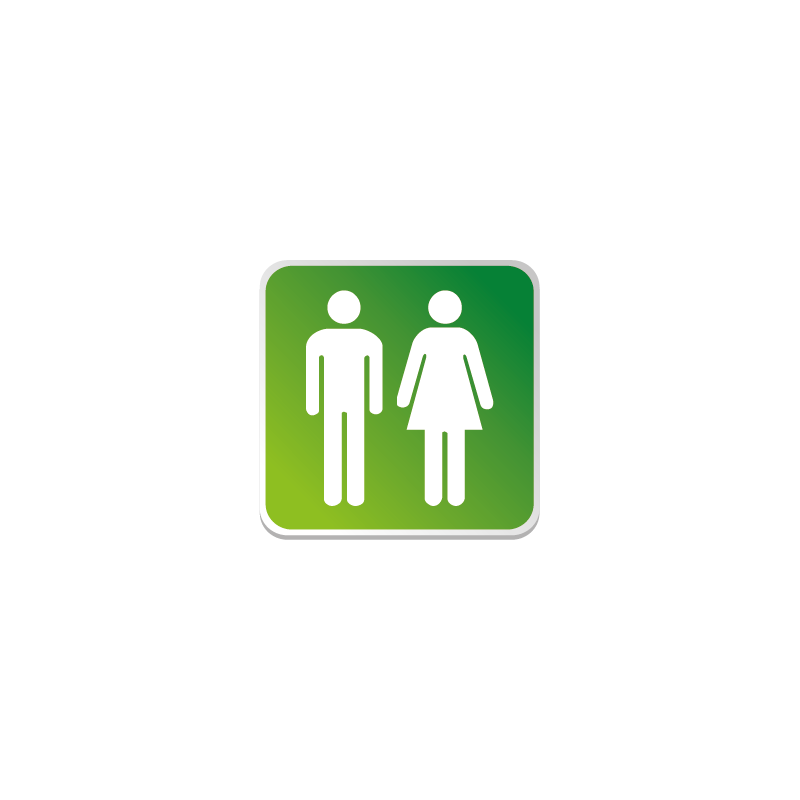 Logo Sanitaire Homme Femme Couleur - Logo Sanitaire Homme Femme Couleur -