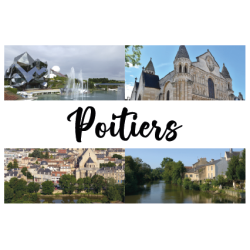Carte Postale Modèle 1 - 4 images + texte - les 8 -  