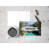 Carte Postale Modèle 2 - 1 image + texte - les 8 -  