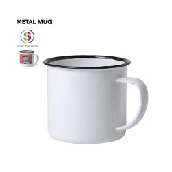Mug métal 380 ml Couleur + sublimation -  