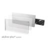 Badge Alu line 38 Aimant Fort -  