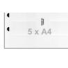 Etiquettes pour Badge Alu line 38 -  