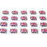 Drapeau Royaume Unis Doming pour Badge Alu line 38 -  