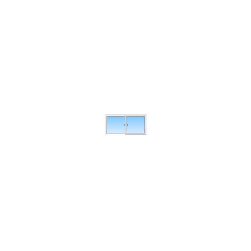 Vitrine extérieure coulissante sur mesure 2400x1200mm - Vitrine extérieure coulissante sur mesure 2400x1200mm -