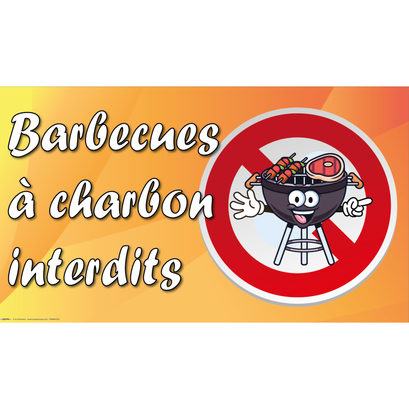 Barbecues Charbon Interdits Rigolo - Barbecues Charbon Interdits Rigolo -
