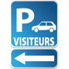 PARKING Visiteurs flêche gauche ou droite -  
