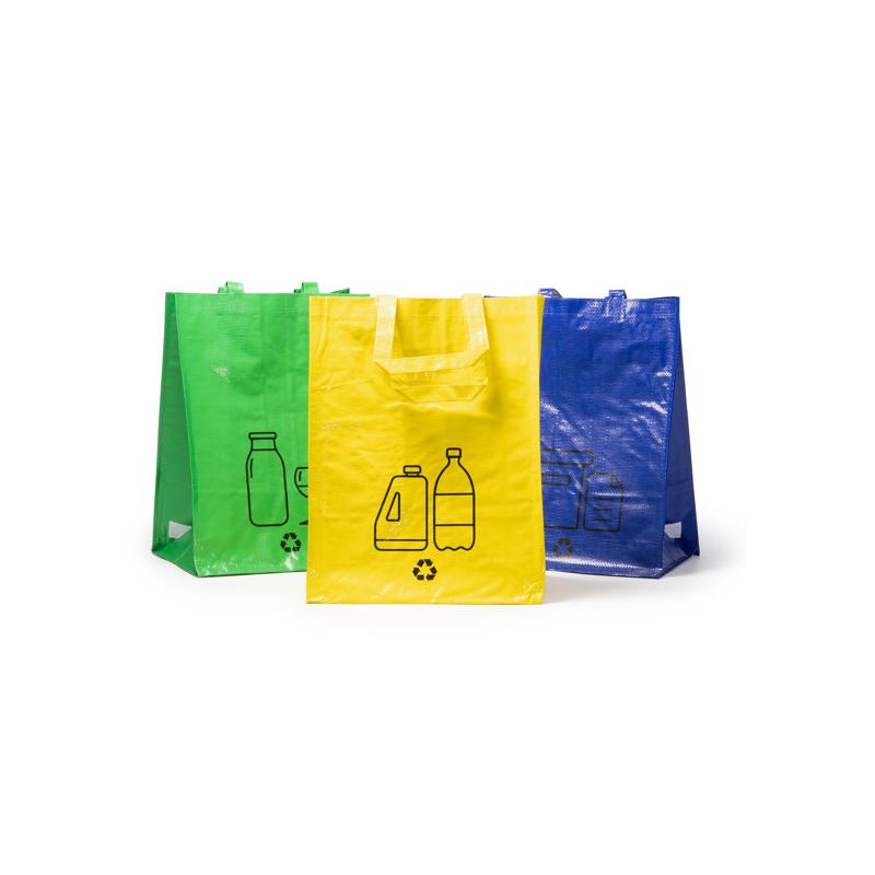 Set de Sac recylage et déchets (set de 3 sacs) - Set de Sac recylage et déchets (set de 3 sacs) -