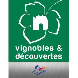 Plaque Vignobles & découvertes -  