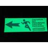FLECHE PVC 3mm INNONDATION PHOTOLUMINESCENTE -