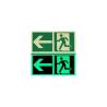 ADHESIF SORTIE DE SECOURS PHOTOLUMINESCENTE GAUCHE -  