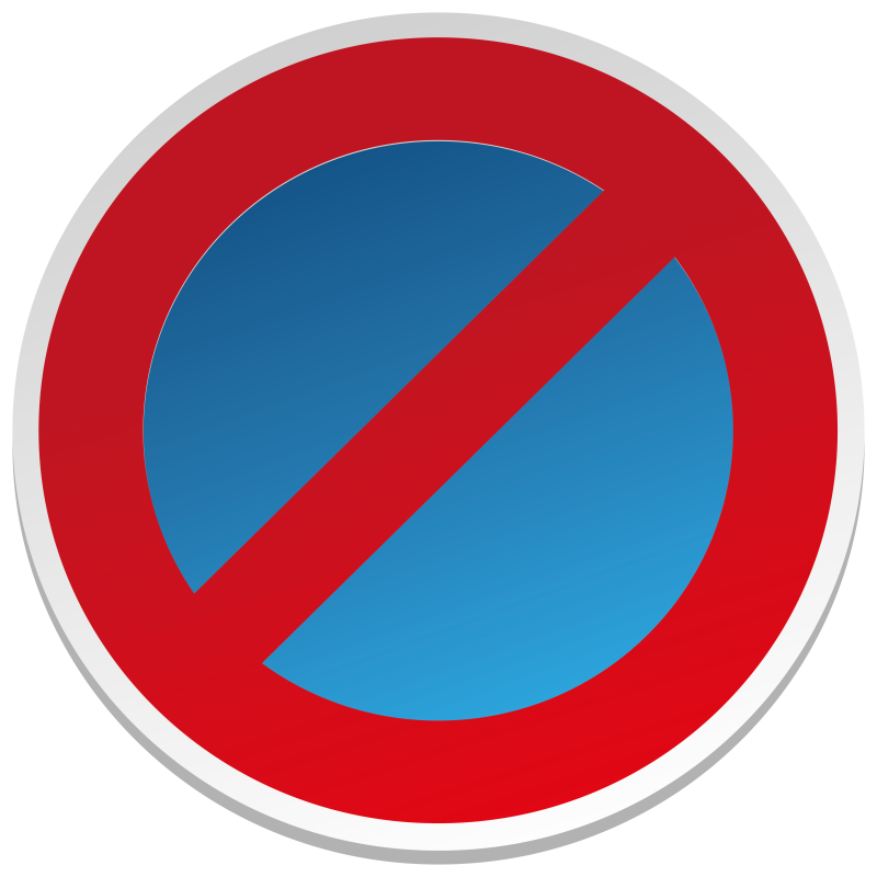 Interdit de Stationner -