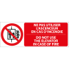 Ascenseur Interdit FR UK -