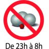 Pétanque interdit -  