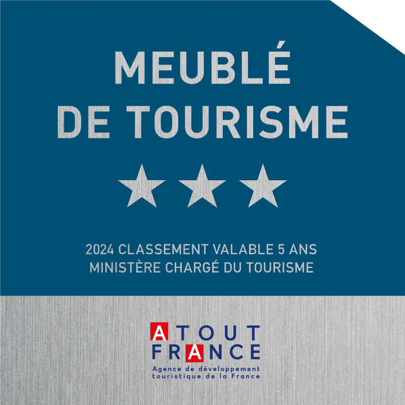Panonceau à partir de 2022 de Classement Meublé de Tourisme - Panonceau à partir de 2022 de Classement Meublé de Tourisme -