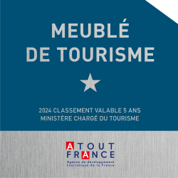 Panonceau à partir de 2022 de Classement Meublé de Tourisme -