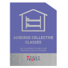 Panonceau de Classement Auberge Collective -