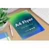 Impression flyer A4 Ro/Vo sur papier 130g brillant 100ex -