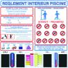 Réglement Piscine + Mesures -  
