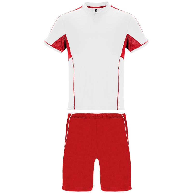 Ensemble Short + maillot foot + flocage Nom + numero + pub devant