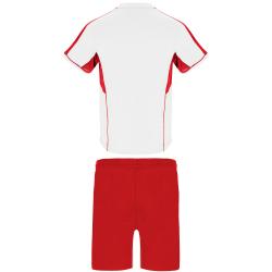 Ensemble Short + maillot foot + flocage Nom + numero + pub devant