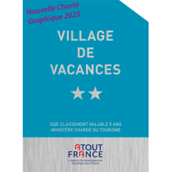 Panonceau à partir de 2022 de Classement Village de Vacances -