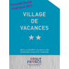 Panonceau à partir de 2022 de Classement Village de Vacances -