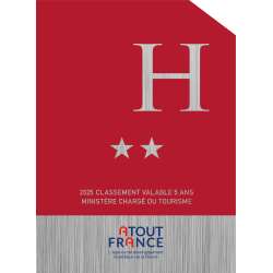 Panonceau à partir de 2025 de Classement Hôtel -