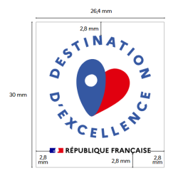 Vitrophanie Destination d'Excellence -