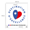 Vitrophanie Destination d'Excellence -