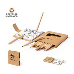 Set de coloriage + sticker logo