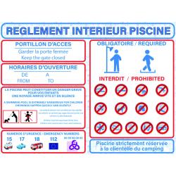 Réglement Piscine -