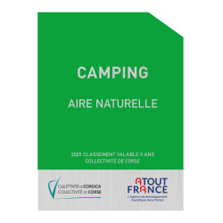 Panonceau à partir de 2025 CORSE Classement Aire Naturelle -