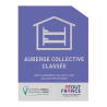 Panonceau de Classement CORSE - Auberge Collective -