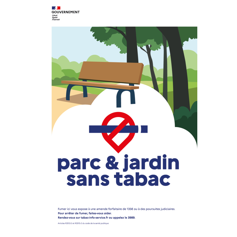 Parc & Jardins sans tabac Parc & Jardins sans tabac