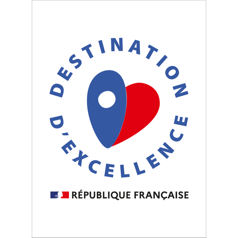 Panonceau Dibond Destination d'Excellence -