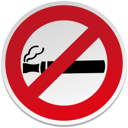 Interdiction de Vapoter -