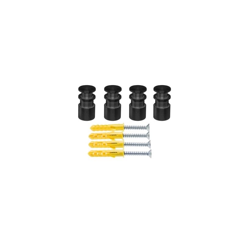 ENTRETOISES INOX 304 Ø15x15mm AVEC VERROUILLAGE x4 -
