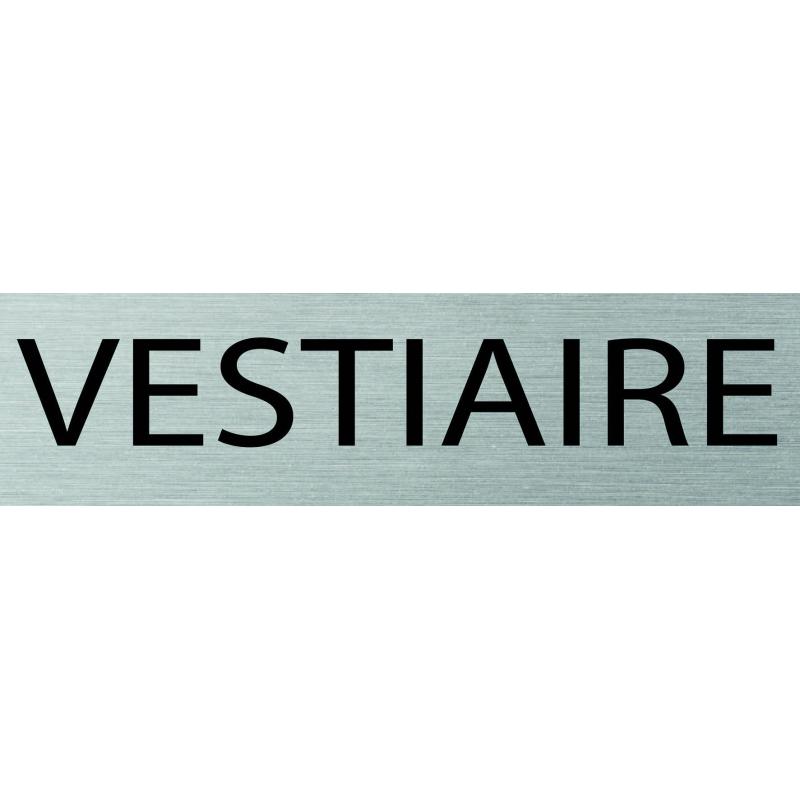 Logo Porte 150 x 50 mm Vestiaire -