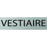 Logo Porte 150 x 50 mm Vestiaire -