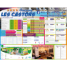 PANNEAU TARIF CAMPING -  